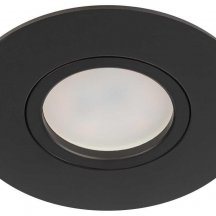 Светильник встраиваемый алюминиевый ЭРА KL83 BK SET 5 под лампу MR16 GU5.3 черный набор 5 шт Б0070932