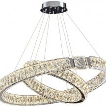 Подвесная люстра DeLight Collection D8010 D8010P/2R/D800+600 silver
