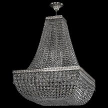 Подвесная люстра в гостиную Bohemia Ivele Crystal 1901 19012/H2/55IV Ni