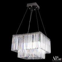 Элитная подвесная люстра APL LED Sicilia SH10.42.C.Ni.4000