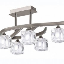 Потолочная люстра Mantra Cuadrax Sn 0004024