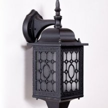 Настенный фонарь Oasis Light уличный LONDON S 64802S cover Bl