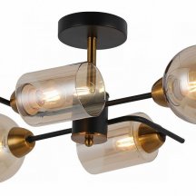 Люстра для кухни Illumico  IL8243-4COU-79 BK BR