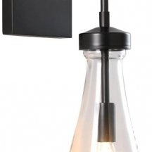 Бра Raindrop MT9093-1W black brushed gold