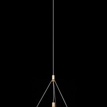 Подвесной светильник LEON Chantale LE3027/1S GD/PU