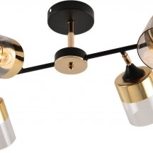 Потолочная люстра Reluce 01555-3.3-04B BK+FGD