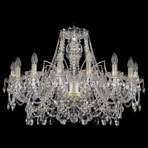 Элитная люстра Bohemia Ivele Crystal 1411 1411/16/300/G
