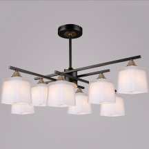 Люстра для натяжного потолка Reluce  06668-0.3-08 BK+COP