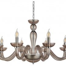 Подвесная люстра Newport ARLETTE 8648/С chrome coffee