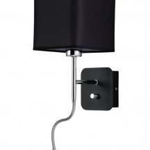 Бра Crystal Lux Paco AP2 Chrome/Black