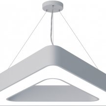 Подвесной светодиодный светильник Geometria ЭРА Delta SPO-154-W-40K-042 42Вт 4000К белый Б0050580