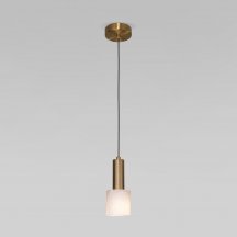 Подвесной светильник Marba 304055 алебастр / латунь