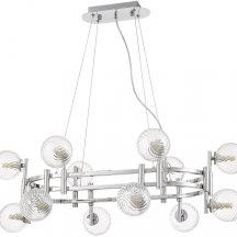 Люстра для натяжного потолка Crystal Lux Luxury Luxury SP12L Chrome