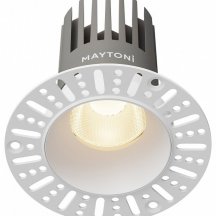 Встраиваемый светильник Maytoni Technical Dip DL121-15W-3K-TRS-W
