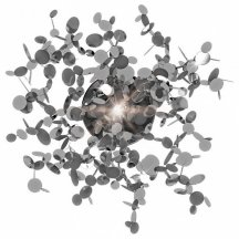 Настенный светильник Spark 10101W Chrome в современном стиле