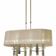 Элитная подвесная люстра Mantra Tiffany Cuero 3873