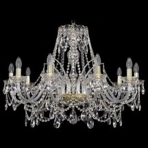 Люстра для натяжного потолка Bohemia Ivele Crystal 1411 1411/10/300/G