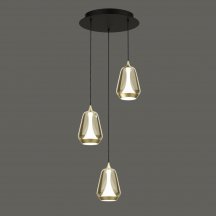 Подвесной светильник MD24001011 MD24001011-3A brass/champagne