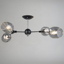 Потолочная люстра  04210-0.3-04 BK+CR
