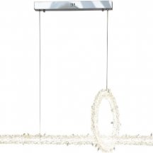 Подвесная люстра AM Group OVALE CH D1000+300