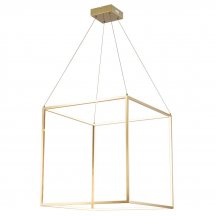 Подвесной светодиодный светильник Lucia Tucci Exo 3350.640 Gold (Италия)