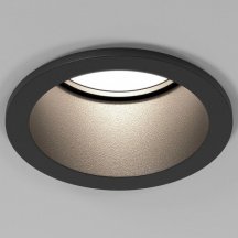 Встраиваемый светильник Elektrostandard Moll 25002/01 GU10 черный a064242