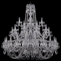 Элитная люстра Bohemia Ivele Crystal 1402 1402/20+10+5/400/3d/Ni