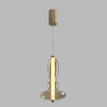 Подвесной светодиодный светильник Crystal Lux Quasar SP10W Led Amber
