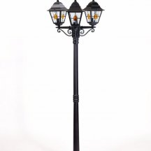Наземный фонарь Oasis Light QUADRO M lead GLASS 79908MBlgY Bl