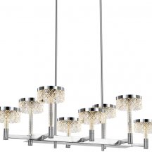 Подвесная люстра DeLight Collection Diamond cut MD21020075-8B chrome