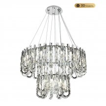 Подвесная люстра MODELUX ML.6621.28 CR
