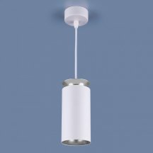 Подвесной светодиодный светильник Elektrostandard DLS021 9+4W 4200К белый матовый/серебро 4690389144288