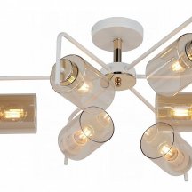 Люстра для кухни Illumico  IL8248-6COU-79 WH GD