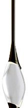 Подвесной светильник DeLight Collection Pezzo OM82111-1 pearl black