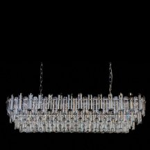 Подвесная люстра LEON Jacqueline LE7161/1200L CH/GR