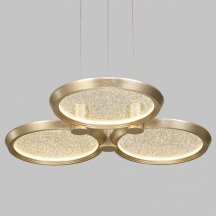 Подвесной светильник Eurosvet Crespella 90034/3 золото