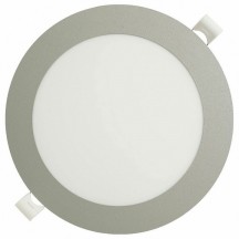 Светодиодный светильник Feron AL500 встраиваемый 12W 4000K серый 51612