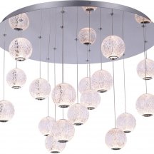 Подвесной светильник DeLight Collection Elliot Diamante MD20001012-17A chrome