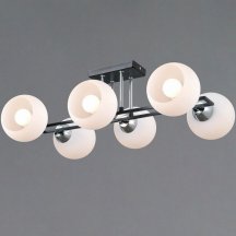 Светильник потолочный Illumico IL0791-6CSQ-25 BK CR TRENTO Светильник потолочный Illumico IL0791-6CSQ-25 BK CR TRENTO