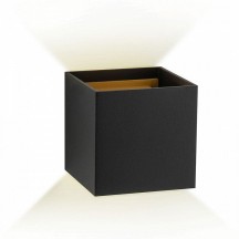 Накладной светильник AM-Group AM11 AM112-2X5W-BK+GD