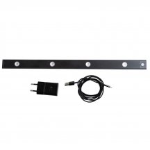 Мебельный светодиодный светильник Uniel ULI-F50-5W/4000K Sensor IP40 Black UL-00011957