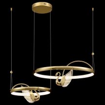 Подвесная светодиодная люстра Wertmark LETIZIA WE466.04.303