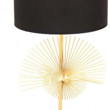 Декоративная настольная лампа Lumina Deco Fonti LDT 5534 GD+BK