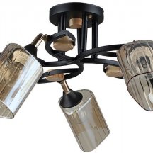 Потолочная люстра Arte Lamp Glamore A5076PL-5BK