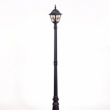 Наземный фонарь Oasis Light QUADRO M lead GLASS 79909MlgY Bl