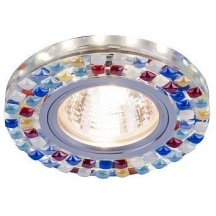 Встраиваемый светильник Elektrostandard 2195 MR16 SL/MLT зеркальный/мульти 4690389099427