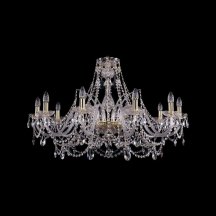 Подвесная люстра Bohemia Ivele Crystal 1411/10/360/G