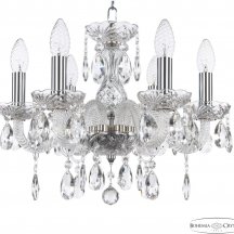 Подвесная люстра Bohemia Ivele Crystal 117 117/6/141 Ni