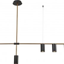 Подвесная люстра Indigo Accento 12024/5R Brass V000029