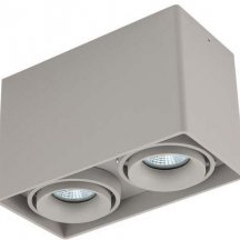 Точечный светильник Lumme DL18611/02WW-SQ Silver Grey